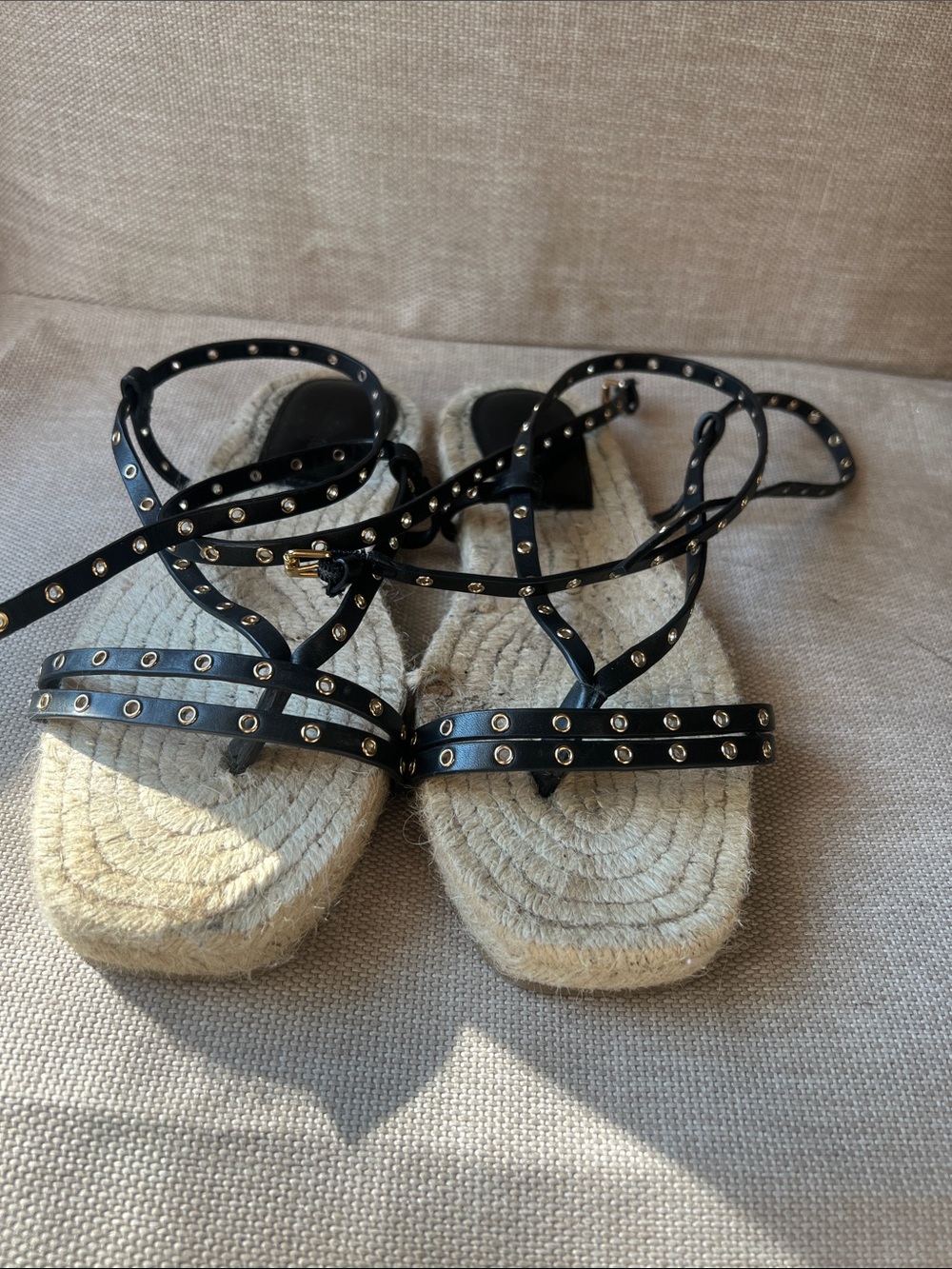 Madewell leather espadrilles-size 8.5